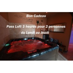 Cadeau Accès Loft 3 heures...